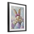 thumbnail image 2 of Stupell Industries Cottage Sleeping Easter Bunny with Eggs Black Framed Print Under Glass, 13 x 16, by The Prints Vibe, 2 of 8