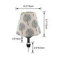 thumbnail image 3 of Kiven Wireless Bottle Lamp with Remote Control,Rechargeable Wine Bottle Lights with Fabric Lampshade, Dimmable Ambient Lighting, Decorative Cordless Table Lamp for Bar Restaurant DZ0031-XYS, 3 of 6