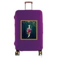 thumbnail image 1 of 18-32 Inch Large Capacity Travel Essential Bag with Flower Serie Print Pattern Travel Accessories Suitcase Dust Protection Cover 8flower J L, 1 of 6