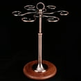 thumbnail image 4 of Desktop Shelf, Electroplating Wine Cup Rack, For Living Room Restaurant Dining  Bronze, 4 of 8
