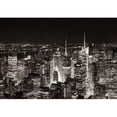 thumbnail image 2 of Wall26 New York City Midtown Skyline Panorama with Skyscrapers and Urban Cityscape at Night. - Removable Wall Mural | Self-adhesive Large Wallpaper - 66x96 inches, 2 of 5