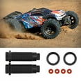 thumbnail image 4 of Rear Shock Body for TRXXAS, Brilliant Colors Fine Workmanship High Strength RC Rear Shock Body, for TRXXAS SLASH 2WD Remote Control Car B blue,S silver,T titanium color,BL black, 4 of 7