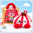 thumbnail image 4 of Plush Dumpling Squishy Toys, Christmas Bao Plush Collection, Adorable Soft Plush Toys, Winter Holiday Collectibles, 4 of 5