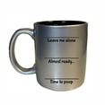 thumbnail image 2 of Funny Coffee Mugs, Coffee Levels Leave Me Alone 11oz Ceramic Cup Teacup with Handle, Birthday Gifts, 2 of 4