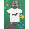 thumbnail image 3 of Image Conscious Birds On A Dachsund T-Shirt Infant -Jay Fleck Designs, Unisex Regular Fit, 3 of 4