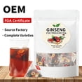 thumbnail image 2 of Venoro 30/60 Packs Ginseng Six Treasure Tea Bags - Red Date Kidney Health Herbal Tea, 2 of 9