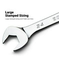 thumbnail image 3 of Capri Tools Angle Open End Wrench Set, 30° and 60° Angles, 1/4 to 1 in. SAE, 13-Piece with Mechanic' Tray, 3 of 7