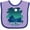 Lavender and Purple, variant on Inktastic Smoky Mountains Pigeon Forge Tennessee with Bear Boys or Girls Baby Bib