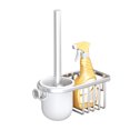 thumbnail image 3 of Bathroom Toilet Brush and Holder Space Saving Toilet Cleaner Brush Household Cleaning Supplies Bath Accessories Home, 3 of 4
