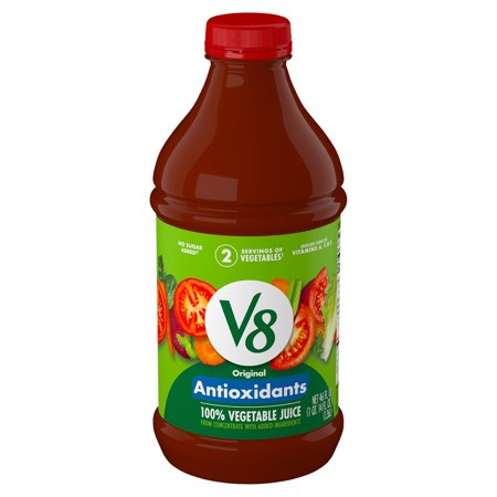 V8 Vegetable Juice Original Essential Antioxidants 46 oz