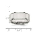 thumbnail image 2 of Bague Anneau pour Homme en Argent Sterling Brossé 6 mm, 2 of 4