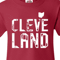 thumbnail image 4 of Inktastic Cleveland, Ohio Distressed Font Youth T-Shirt, 4 of 5