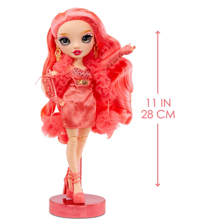 Rainbow High Priscilla- Pink Fashion Doll. Fashionable Outfit & 10+  Colorful Play Accessories. Great Gift for Kids 4-12 Years Old and Collectors