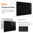 thumbnail image 3 of Pizarra Magnetica de Vidrio AMUSIGHT AS GB BLK3624 Templado 91x61 cm con Bandeja y Accesorios, 3 of 5