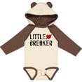 thumbnail image 3 of Inktastic Little Heartbreaker with Arrow Boys or Girls Long Sleeve Baby Bodysuit, 3 of 5