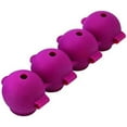 thumbnail image 3 of Joie Silicone Ice Ball Tray, Makes 4 Ice Balls, Red, 3 of 4