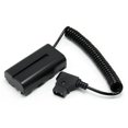 thumbnail image 1 of Coiled D-Tap to L-Series F550 Battery Dummy Cable for / Shinobi Small Hd/ Camera Monitor, 1 of 9