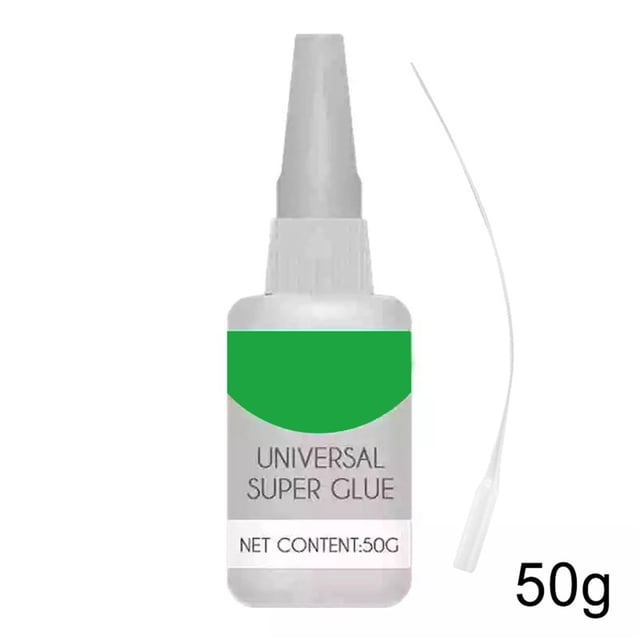 Super Colle pour Réparation de Métal Plastique Résine Céramique Verre 50 ml