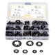 thumbnail image 1 of 680Pcs Starlock Washers Flat Locking Internal Tooth Assortment Kit Carbon Steel M3‑M12, 1 of 5