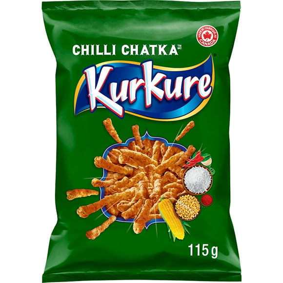 Kurkure Chilli Chatka Flavoured Snacks, KURKURE CHILLI CHAT