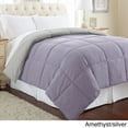thumbnail image 2 of Modern Threads Reversible Purple & Silver Adult Down Alternative Comforter, King, 2 of 8