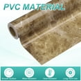 thumbnail image 4 of Uxcell Wood Grain Wallpaper Border 6" x 16.4ft Textured Frame Sticker, Brown Stone, 4 of 7