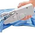 thumbnail image 3 of Handheld Sewing Machine, Cordless Handheld Electric Sewing Machine, Quick Handy Stitch for Fabric Clothing Kids Cloth Pet Clothes-white, 3 of 9