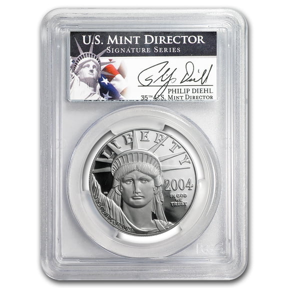 2004-W 1 oz Proof American Platinum Eagle PR-69 PCGS