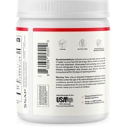 Snap Supplements Beet Root Nitric Oxide Powder - Blood Pressure & Cardio Health Support, Energy Boost, Original