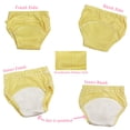 thumbnail image 3 of Petitebelle Solid Color Knit Toddler Baby Bloomer 0-24m (Blue, 12-24 Months, 1pc), 3 of 3