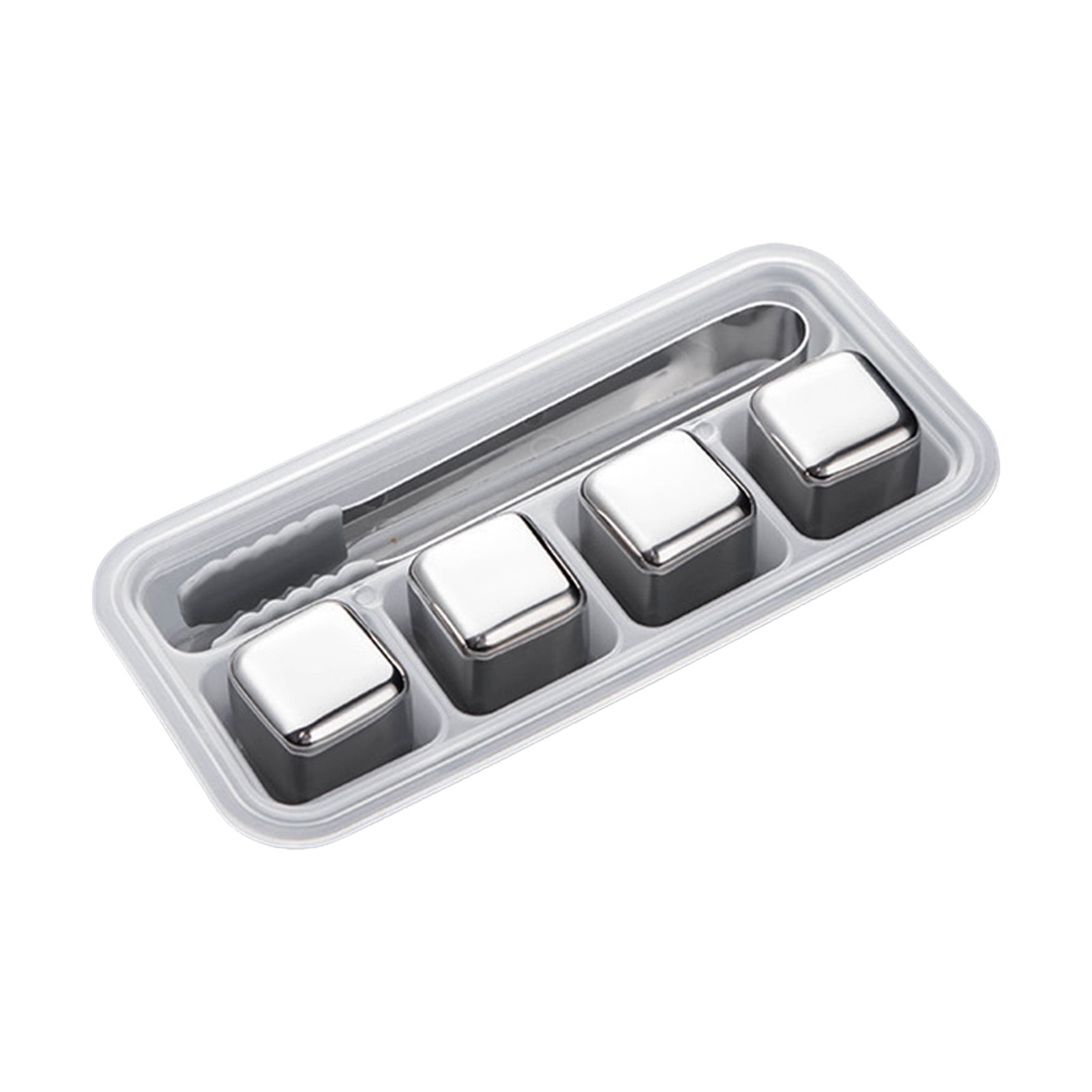 Compare Lowest Prices 4 6 8Pcs Stainless Steel Ice Cubes Chilling 