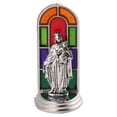 thumbnail image 1 of Estatua Religiosa Virgen María Jesús de Metal Esmaltado Figura de Familia Sagrada con Acabado Antiguo en Aleación Adecuada para Regalo Exhibición en C Estilo E, 1 of 8