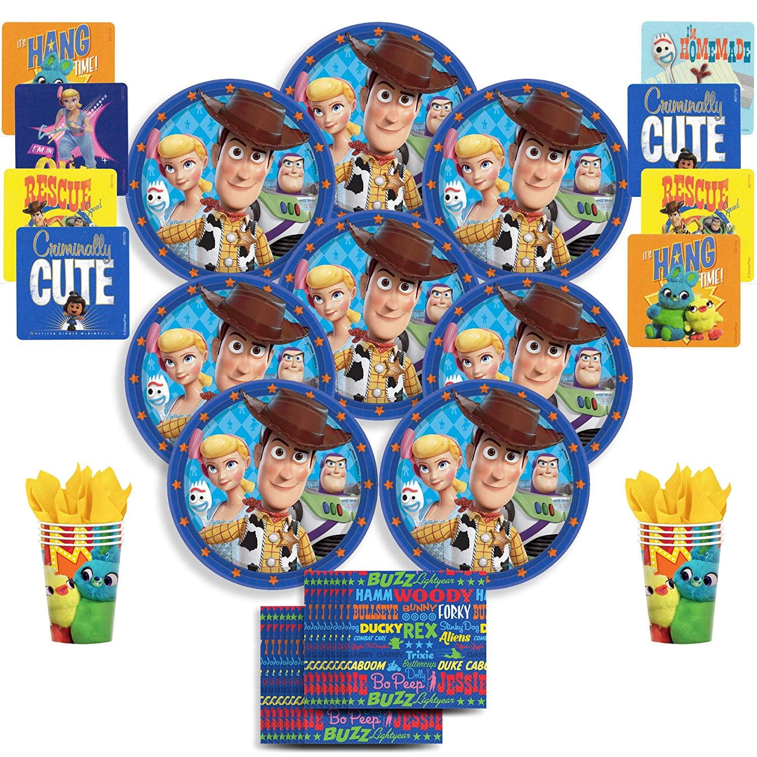 BTHERE Disney/Pixar Toy Story 4 Party Pack Bundle Toy Story 4