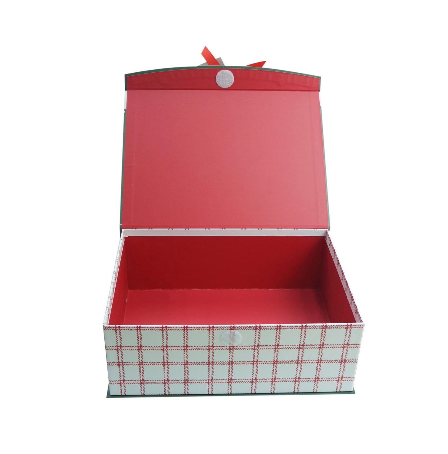 Holiday Time 9.5" x 13" x 4.75" Christmas  Snowman Décor Box Large