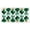 Green, variant on Christmas Tree Ornaments Set Easy To With Sturdy Hooks & Wire Stands Red & White Design With Elegant Snowflakes Sparkling Decor For Home Weddings Parties Commercial