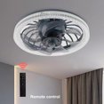 thumbnail image 2 of Ceiling Fan Light Bedroom Home E27LED Fan Light With Remote Control Speed and Brightness Adjustable, 2 of 9