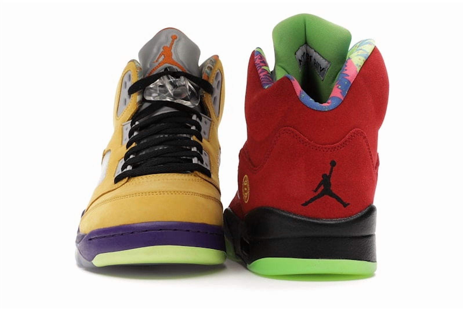 stock x jordan 5 what the