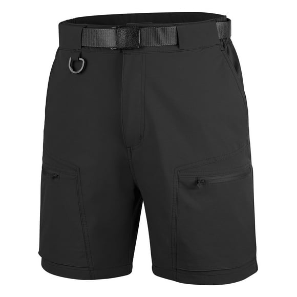 Shorts FREE SOLDIER Ligero de Secado Rápido Cargo 30W Negro
