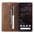 thumbnail image 4 of Allytechgroup Wallet Case for Google Pixel 7A, Slim Lightweight PU Leather Stand Flip Phone Case with Credit Card Slot Shockproof Protective Back Cover for Google Pixel 7A Women Men, Brown, 4 of 8