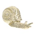 thumbnail image 2 of Brass Gold Snail Drawer Knobs Antique Brass Cabinet Pulls Vintage Dresser Pulls Wardrobe Door Handle Decorative Furniture Handles Replacement Bathroom, 2 of 3