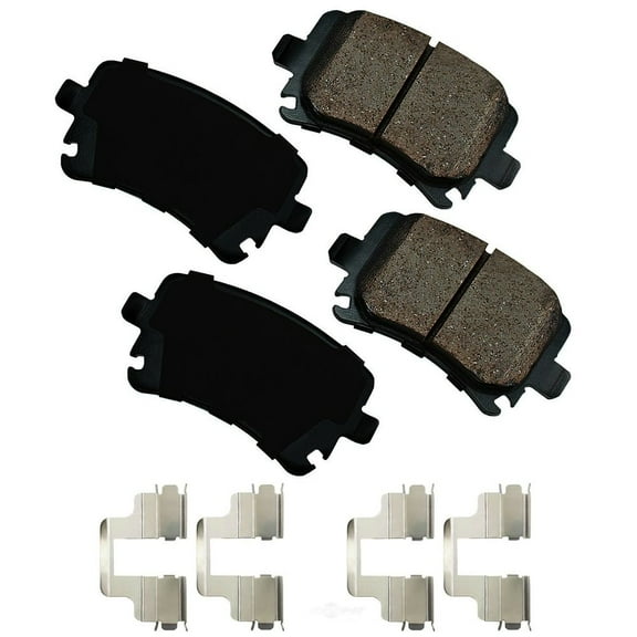 Disc Brake Pad Set Fits select: 2005-2007,2009-2010 VOLKSWAGEN JETTA