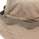 thumbnail image 5 of Sombrero de pescador informal, resistente a las arrugas, extraíble, ligero, de algodón con cordones Caqui, 5 of 9