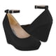 thumbnail image 1 of Cuñas Stylo 8759 Suede Negro, 1 of 4