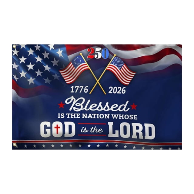 TIELUTT Anniversary Commemorative Flag 250th Showcasing Unity and for Flag Holder for Saddle Holiday Banners for inside Colorful Banner Garland Canadian Flag Small Car Table Runners 90 Inches Long