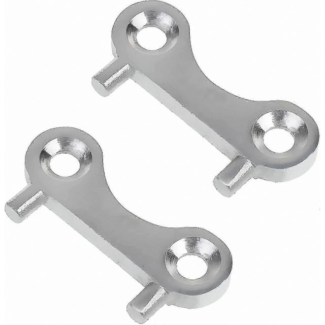 2 Pack Marine Fuel Cap Key, 316 Stainless Steel Replacement for Gas Tank Accessory