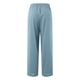thumbnail image 4 of Pantalones palazzo de lino de cintura alta y pierna ancha para mujer - Pantalones de playa con cordón - Tallas S-3XL, 4 of 5