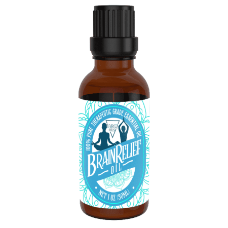 BrainRelief Essential Oil  Relief for Pain  Sinus congestion  Mood Booster  Anxiety Relief