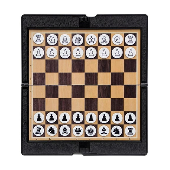 Chess Board Foldable Mini Magnetic Chess Set Portable Wallet Pocket Chess Board Game Set