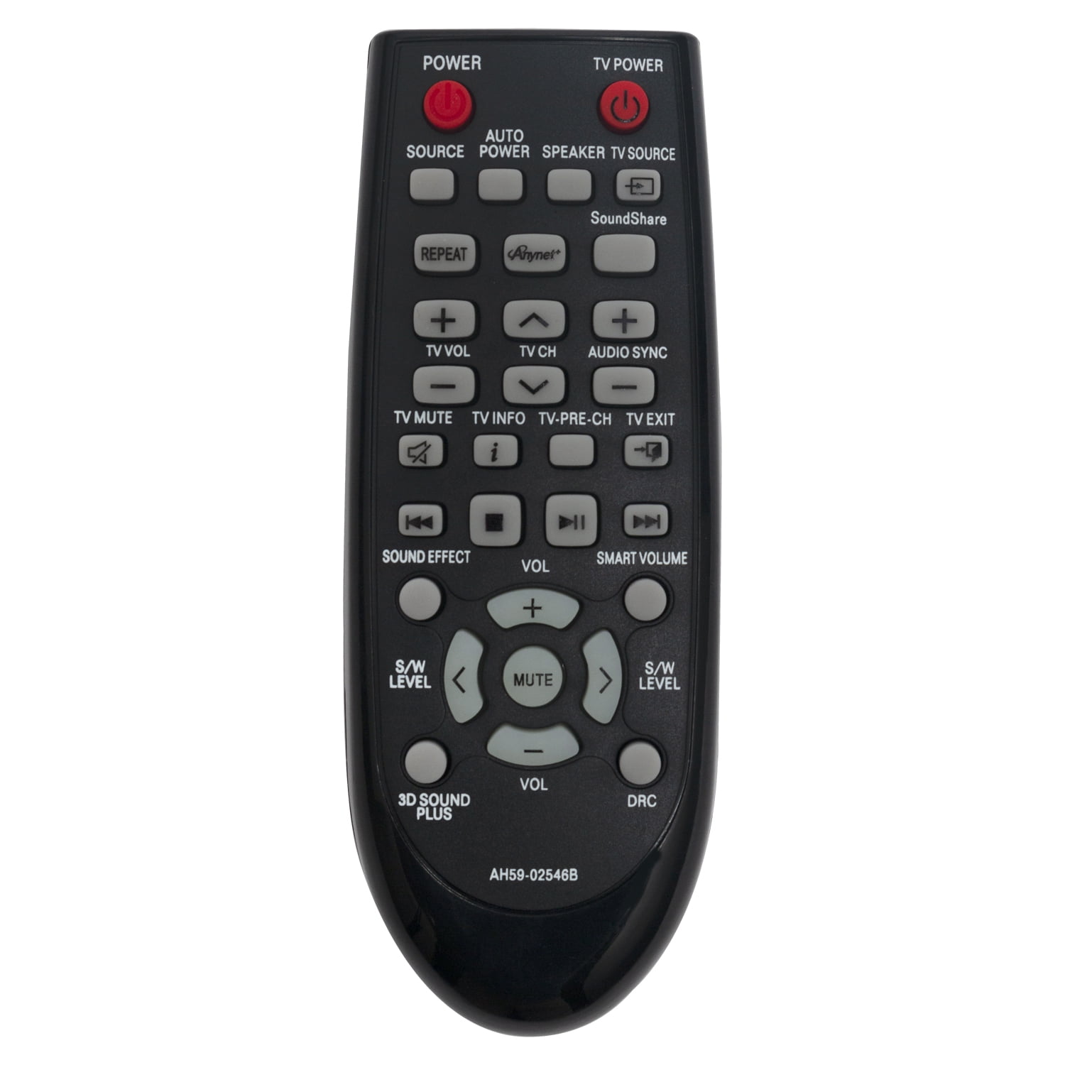 New AH59-02546B Replaced Remote Control fit for Samsung Soundbar HW ...