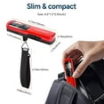 thumbnail image 6 of Travel Inspira Luggage Scale Battery-Free, Portable Handheld Digital Suitcase Scale for Travelling, 110lbs/50kg（Red), 6 of 11